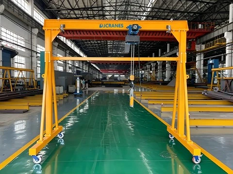 Portable Gantry Crane With Chain Hoist Portable Gantry Crane With Chain Hoist